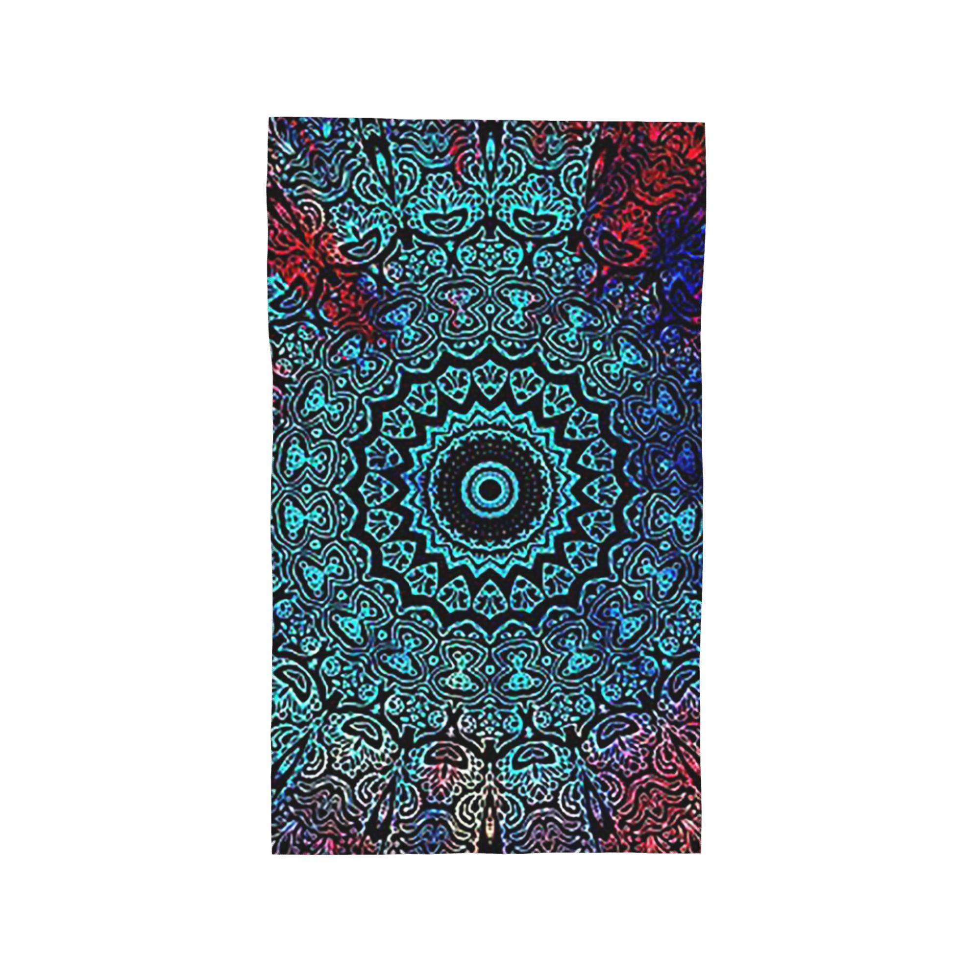 

Bohemian Passion Mandala Zen Yoga Meditation Soft Face Towel Quick Dry Pool Bath Cotton Towels Breathable W30*H60(CM)