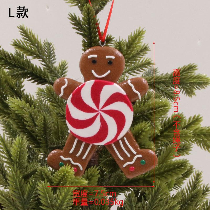 

Рождественские мягкие глиняные пряничные человечки Санта-Клаус подвески веселые рождественские елочные украшения для дома рождественские украшения подарки