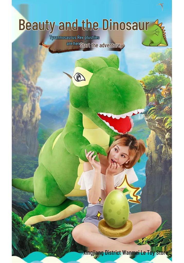 Adorable Tyrannosaurus Rex Plush Toy for Kids