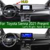 For Toyota Sienna Electric   Dashmat Dashboard Cover Trument Panel Sunscreen Ulation Pad Anti-Dirt Proof Ornaments
