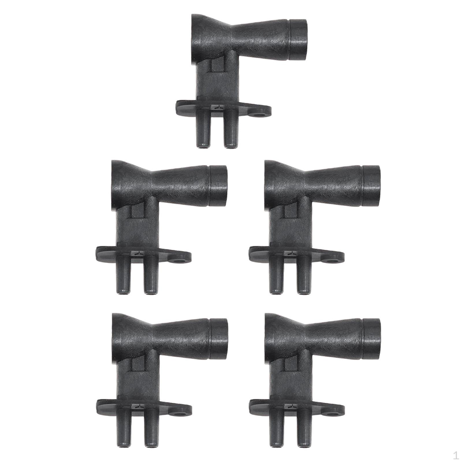 

5 Pieces Venturi Tube Nozzle Gas Boiler Part Temperature Resistant Replaces Accessory Tuyere 5.3cmx4.4cm