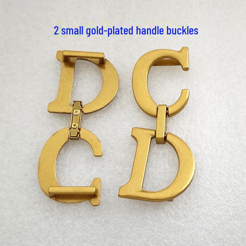 D-Shaped Pendant Buckle Spring Rod Handle Set for Saddle Bags