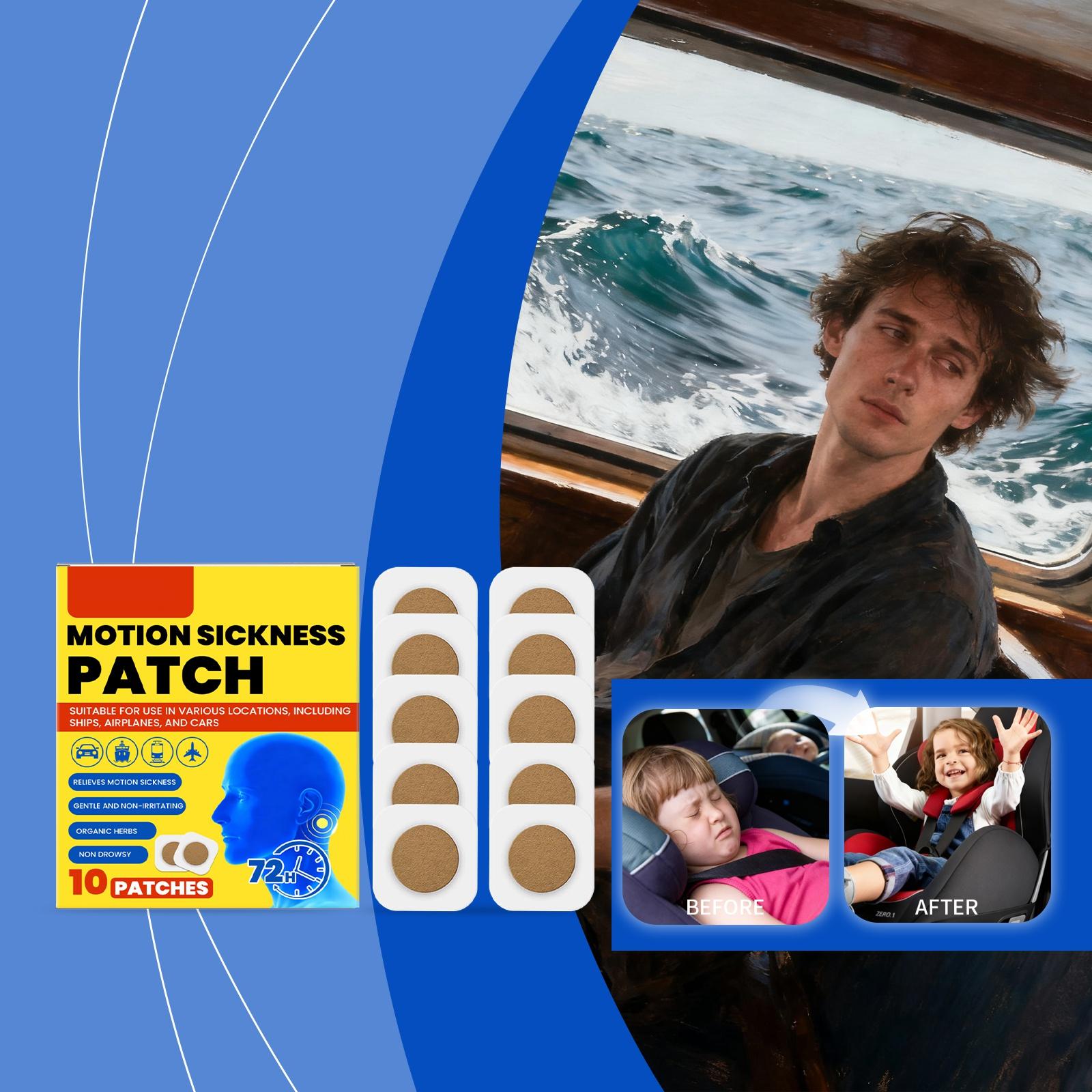 

-motion Sickness Patches For Ship Trips, Travels And Journeys. Gentle Ingredients For Daily Portable Ear Care Patches. One Size жёлтый