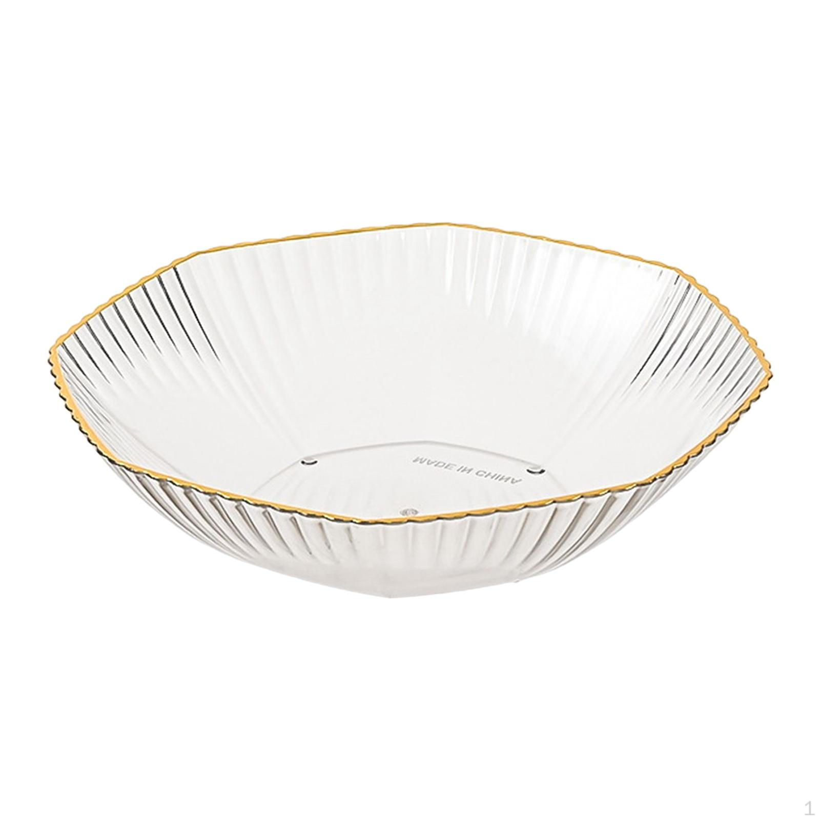 Bread Dish Plates, Wedding and Party Dessert Plate, Fruit Plate for Table Centerpiece, Home Clear