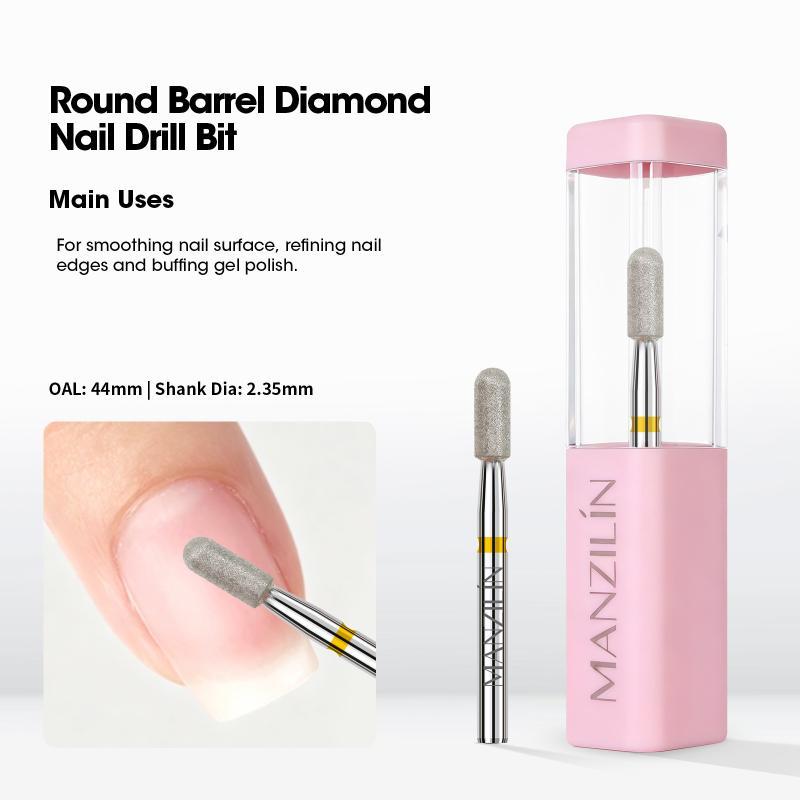 Safety Under Nail Cleaner Nail Drill Bit Diamond Sliver Nail Gel Cuticle Remover Drill Bit Suitable For Home-Based Nail Salons