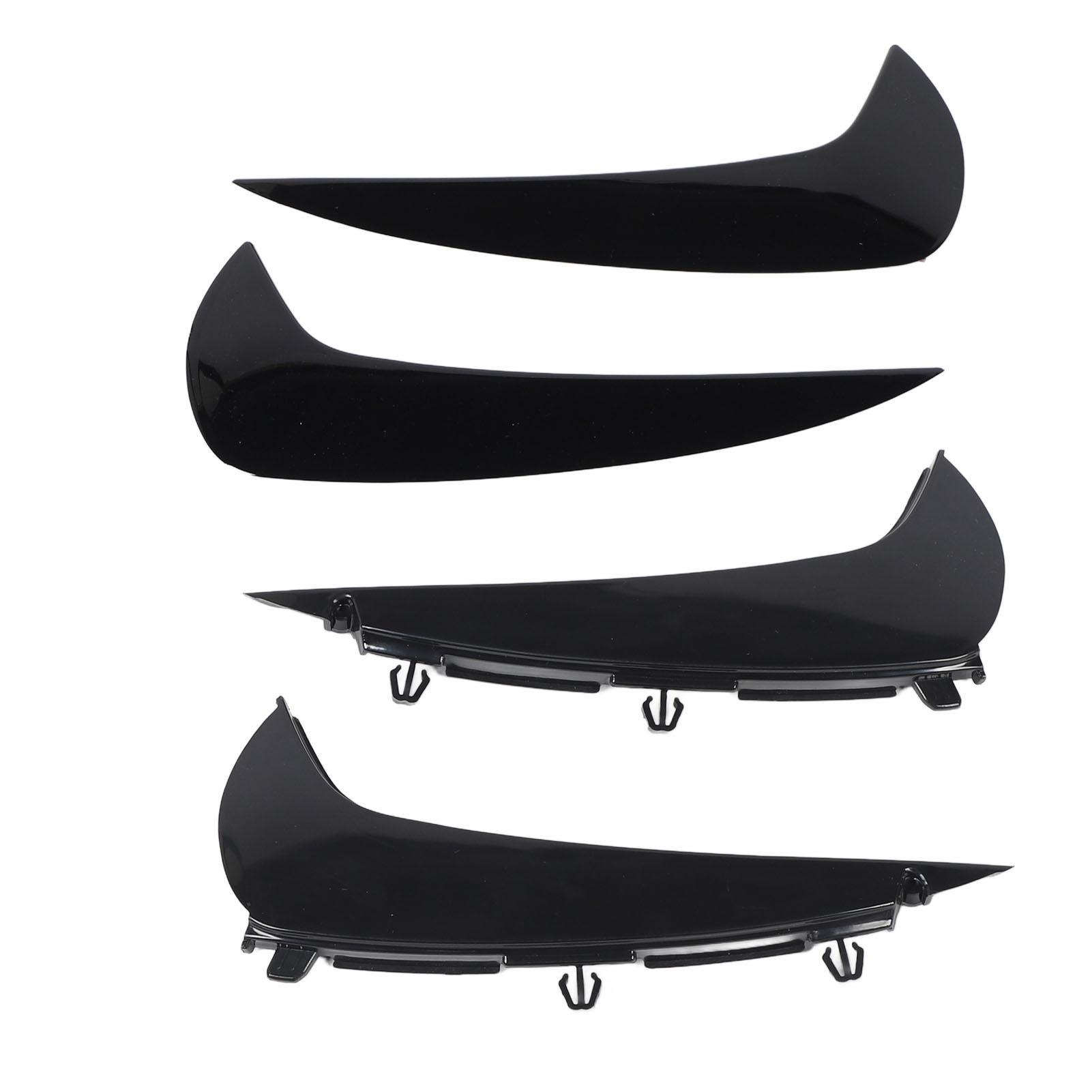 1 P Spoiler Avant Pare-chocs   Couvercle de Ventilation Gauche Droite Splitter Latéral Arrière   Remplacement Garniture de Ventilation pour   Classe GLC X254 Line