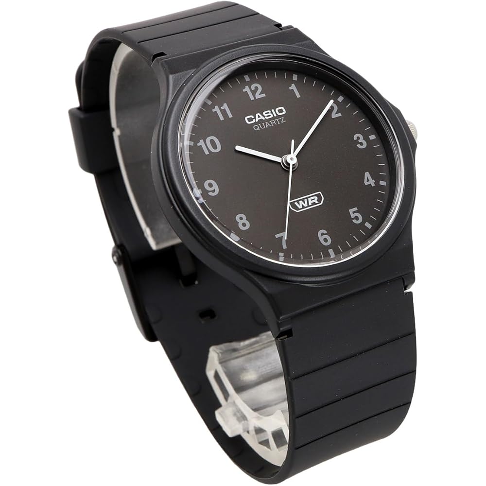 Casio Chupacasi MQ-24B-1B Unisex Analog Watch Biomass Plastic Band Black