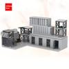 High-Quality Children'S High-Quality Building High-Quality Block Play sets Army style High-Quality Base High-Quality Prison Building design