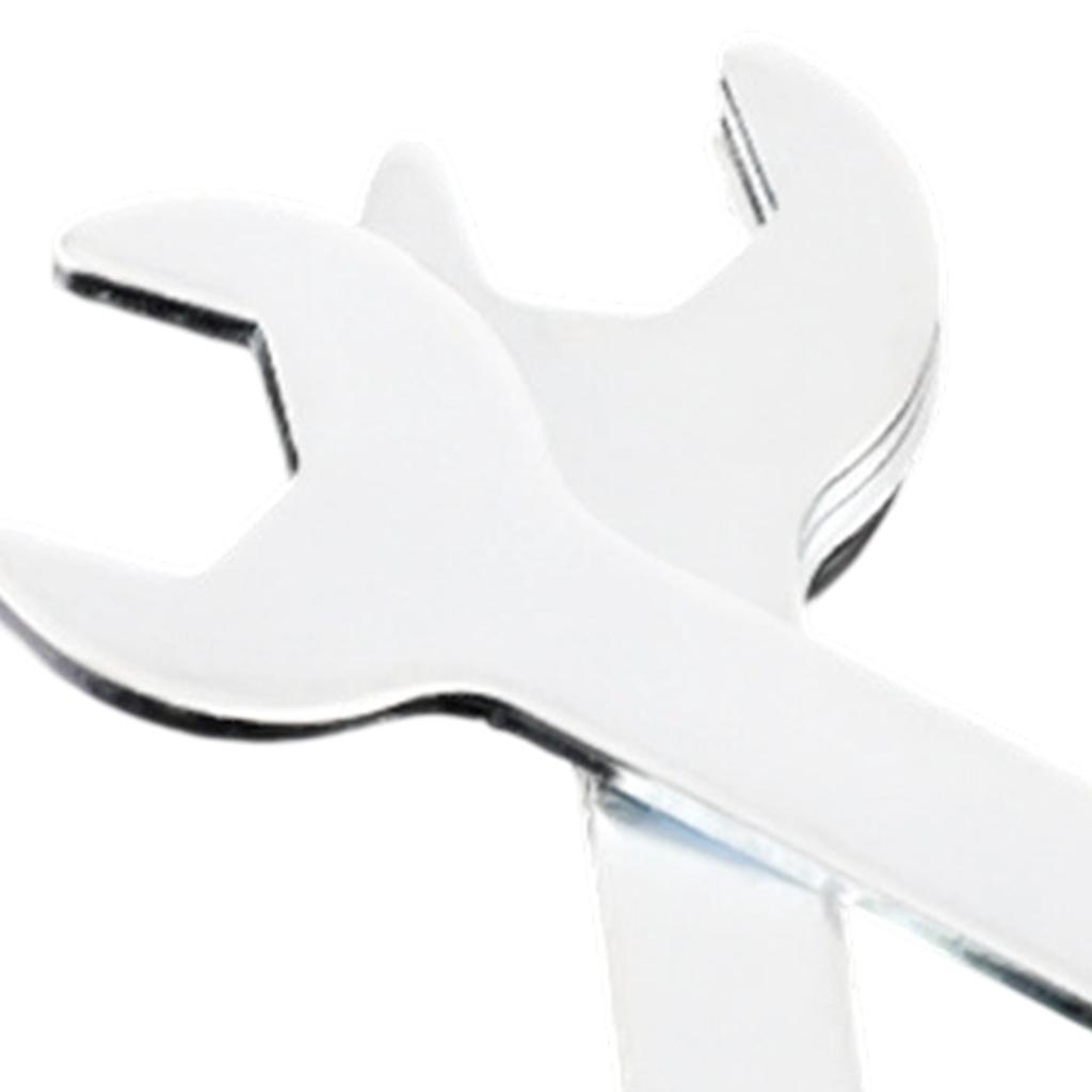 Schlanker verzinkter Maulschlüssel mit ergonomischem Griff Flacher Schlüssel für enge Stellen und sicheren Schraubengriff