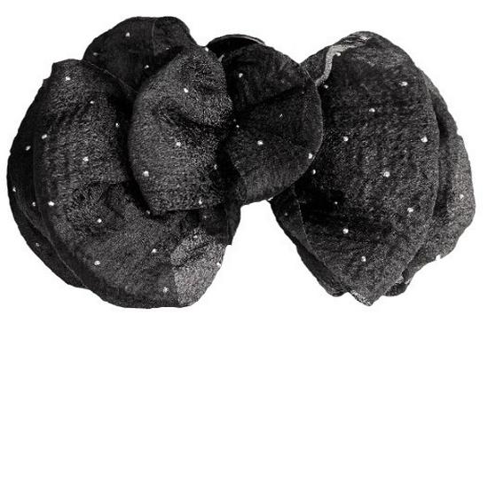 Luxusní seersuckerová mašle do vlasů pro ženy