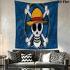 One Piece Tapestry Wall Tapestry Background Cloth Fashion Print Home Decor Soft Wall Covering Decoration