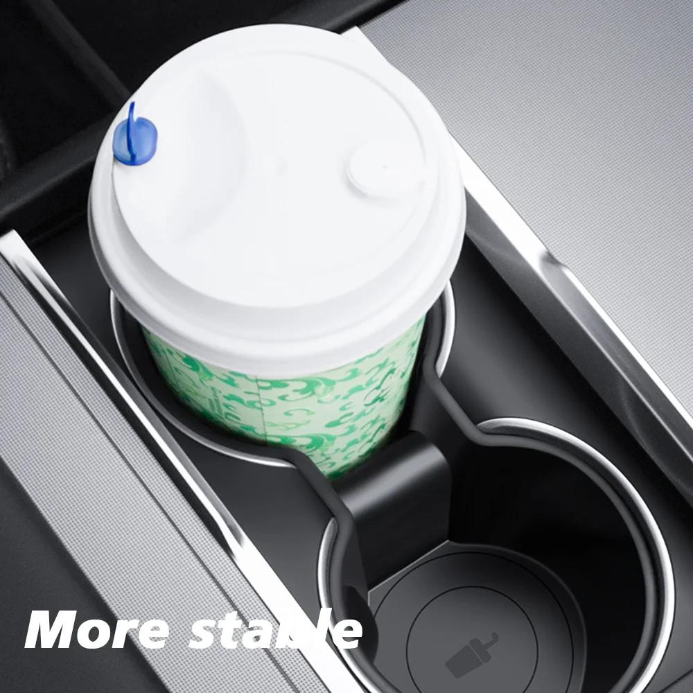 Center Console Water Cup Holder for Tesla New Model Y 2025 2026 Launch Juniper Model 3 Highland