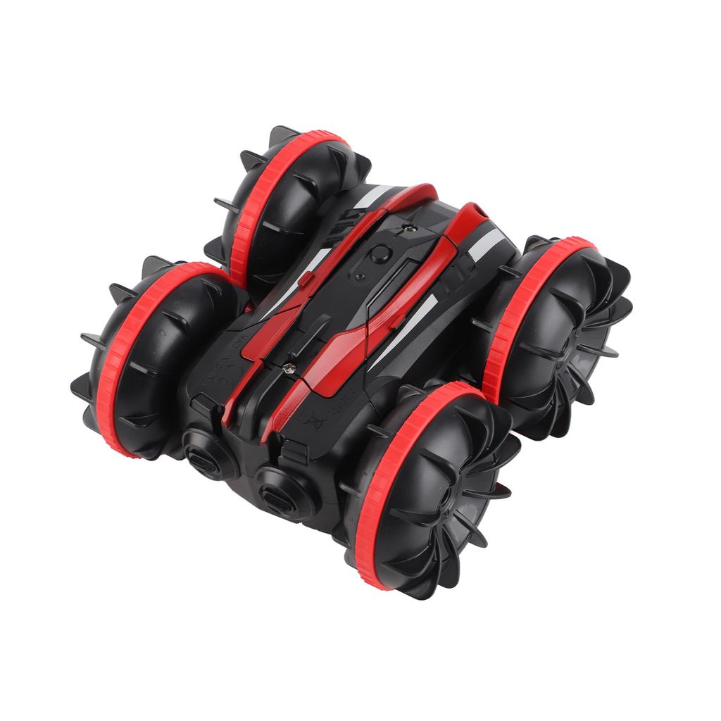 2.4G Amphibious Remote Control Car Land Water RC Stunt Car Toy Children Birthday GiftRed