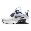 Nike Air Max 90 Toggle PS Bianco Nebbia Grigia Scarpe da Ginnastica per Bambini Tinta Platino Grigio Ferro CV0064-101