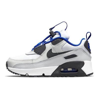 Air Max 90 Toggle PS White Grey Fog Kids Sneakers Platinum-Tint Iron-Grey CV0064-101