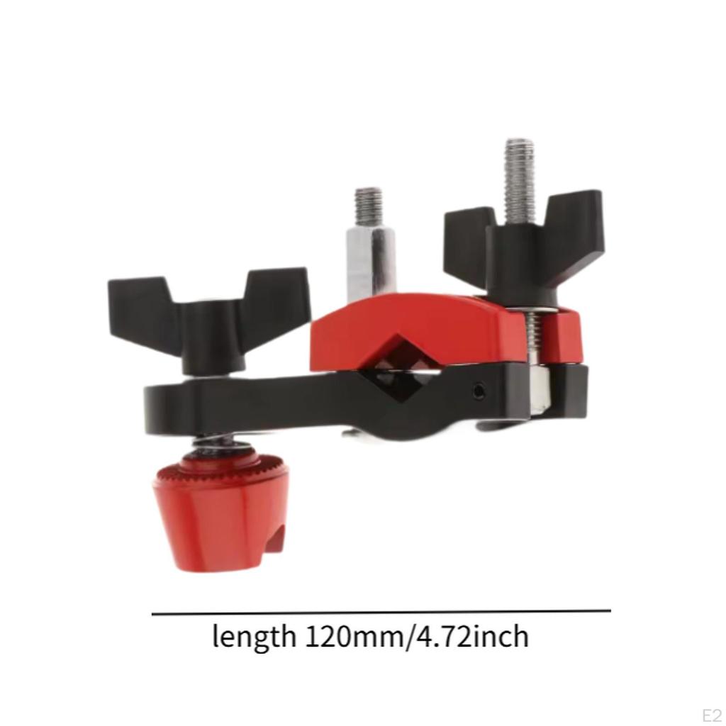 Drum Set Mounting Clamp, Mount Clip Extension Clamp Attachment for Concert Performance