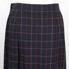 Burberrys Shirt & Skirt setup check vintage black/hair Women Used