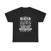 Men's and Women's T-shirts Im A Biker Graphic