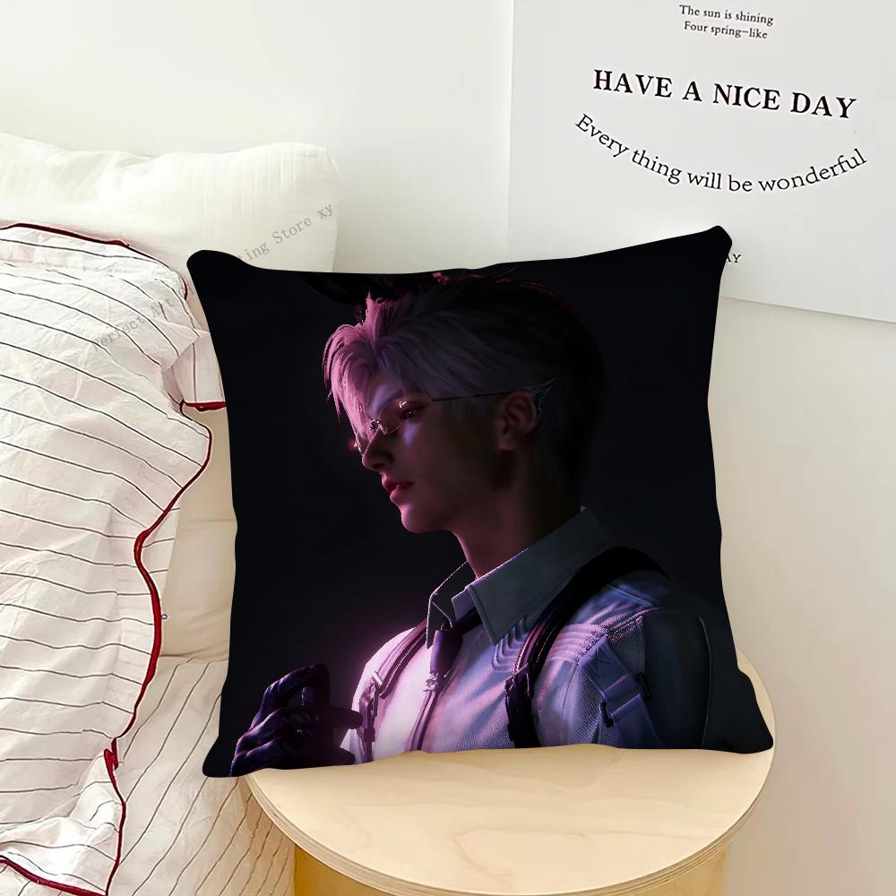 Game Deep Space and Love Sylus Pillow Case Square Pillow Bedroom Sofa Leisure Comfort Cushion Car Living Room Home Decoration