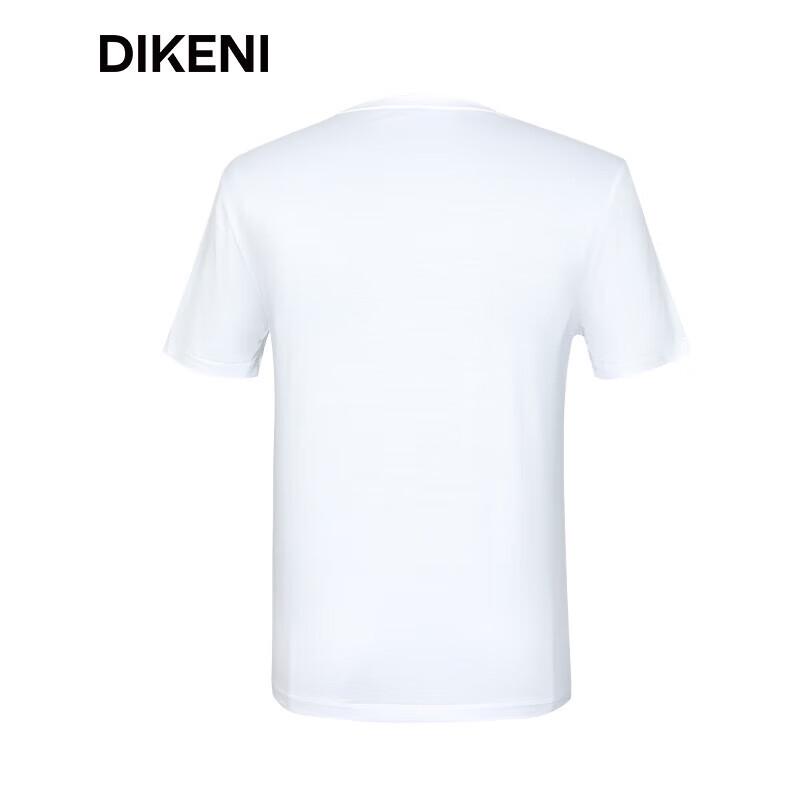 DIKENI Men s Ice Silk Cooling Short Sleeve Round Neck T-Shirt 2XL (54)