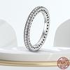 925 Silver Stackable Infinite Heart Daisy Flower Ring for Women Original Silver 925 Rings Brand Jewelry Gift
