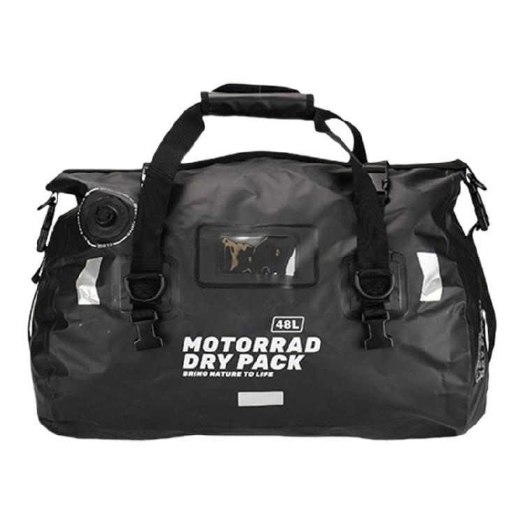 

Large Capacity Motorbike Luggage Backpack Motorcycle Seats Bag Waterproofs Motorbike Tail Duffle Bag for Outdoor Travel 48L