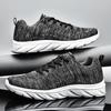 Sneakers för Män Fri Frakt Sport Löparskor Män Sommar Mesh Snörning Träningsskor Lätta Svarta Tennisskor