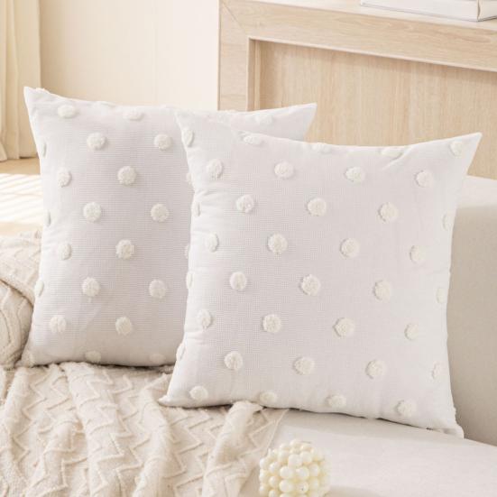 Pillow Cover Corduroy Towel Embroidered Decorative Soft Pillowcase Home Living Room Sofa Bedroom Throw Pillow Case