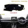 Dashboard Cover Pad for CRV CR-V 6 RS EX-L EX Hybrid 2023 2024 Rug Anti-Slip Mat Sunshade Dashmat Carpet Car Accessories
