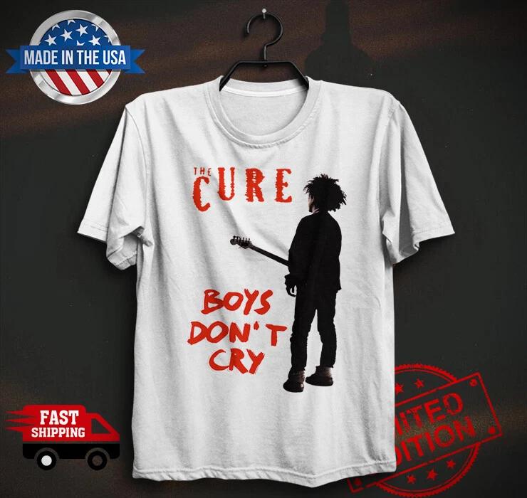 The Cure Rock Band T-Shirt Robert Smith Boys Don t Cry Three Imaginary Boys,New L