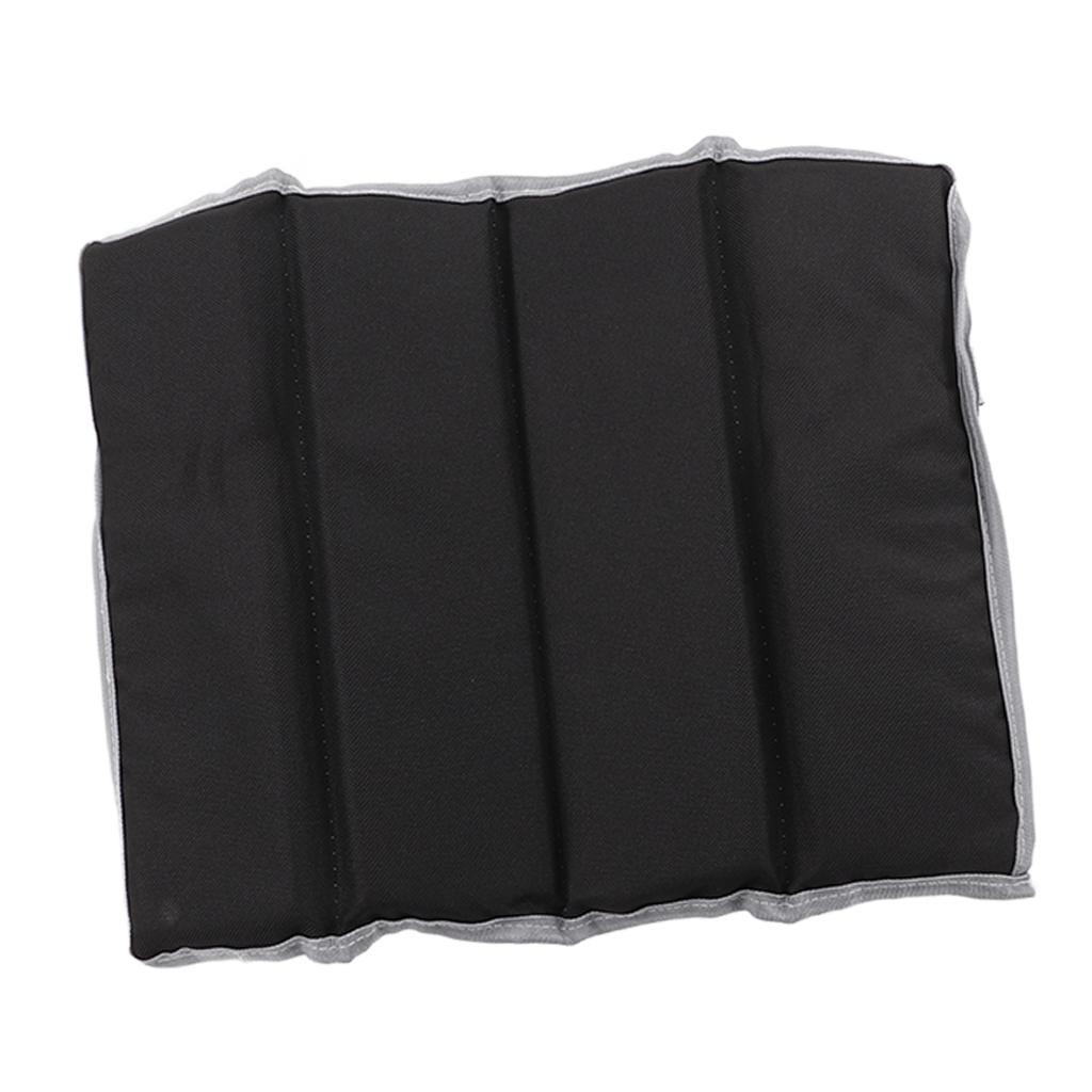 Folding Sit Mat Waterproof Soft Portable Floor Pad Cushion for Picnic Camping Beach Black