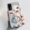 Cute Casing For TCL 40R/Sharp Aquos V6 5G Lucky Design Soft Black Case For TCL 40 SE Drift Bottle Pattern Shockproof Shell