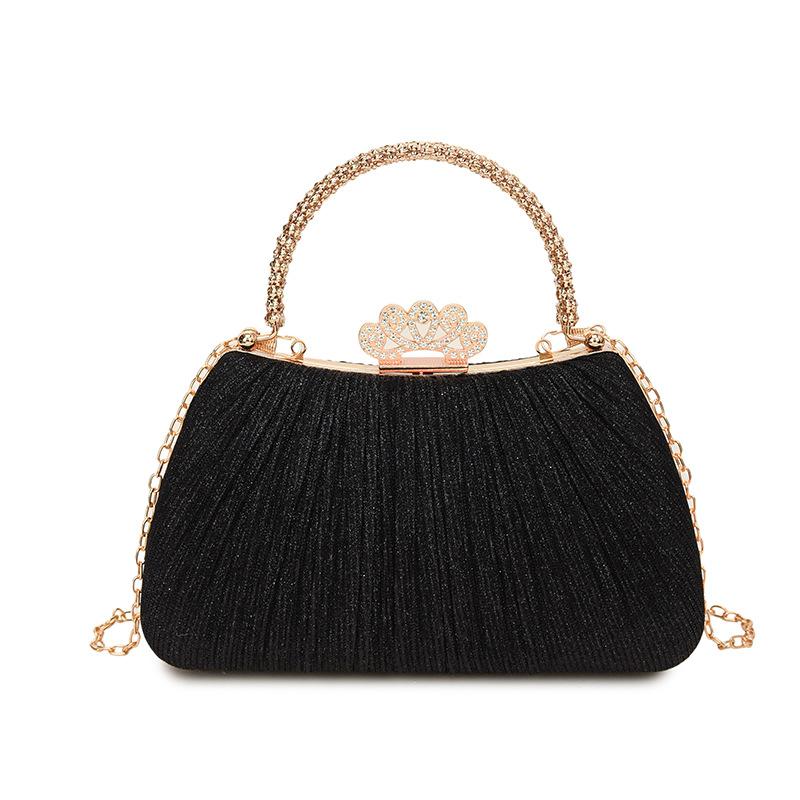 

Stylish Luxury Diaper Bags For Women Large Capacity Leather Shoulder Bag Minimalist Elegant Simple Vintage Fashion чёрный
