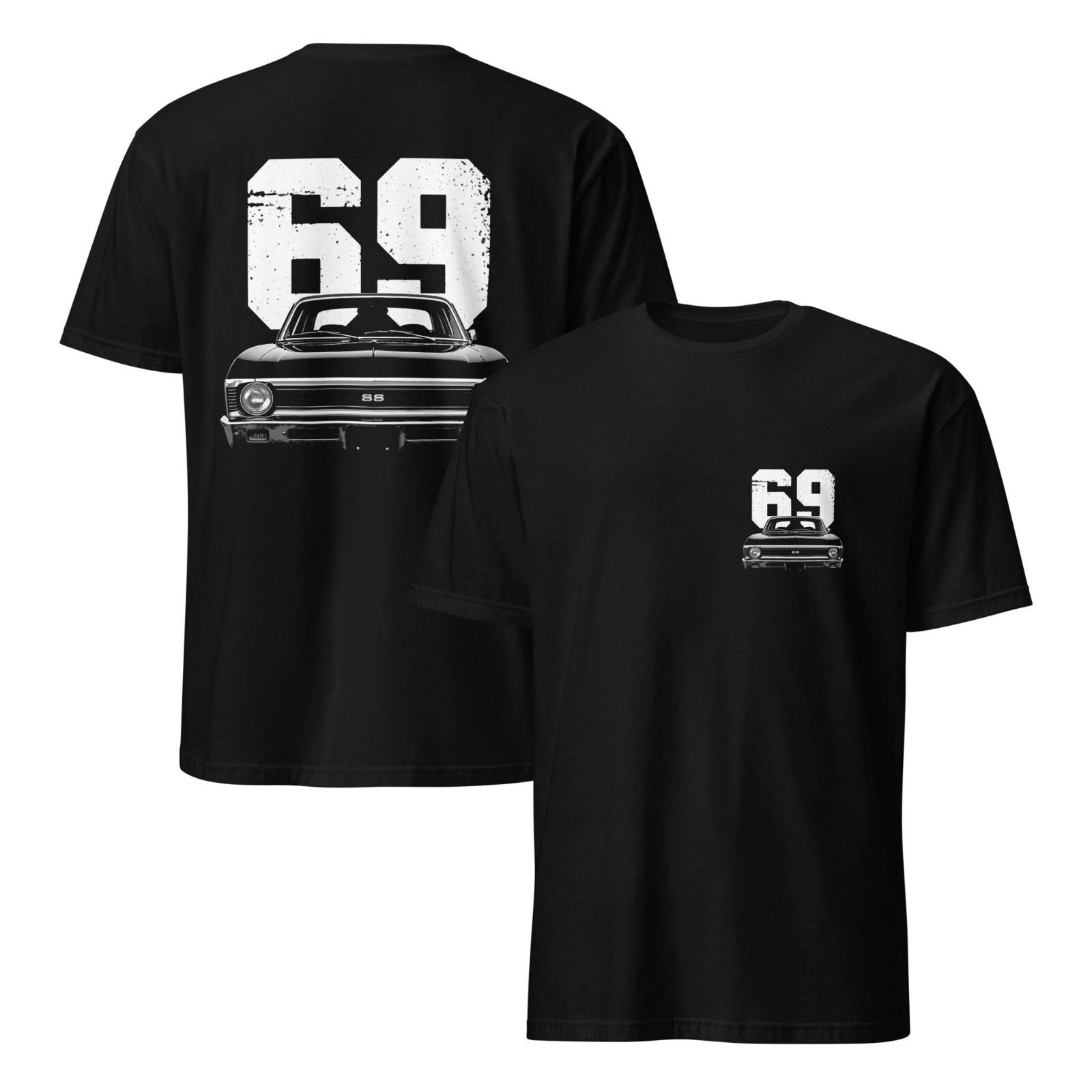 1969 Chevy Nova T-Shirt – Classic Muscle Car Tee for Car Enthusiasts XL