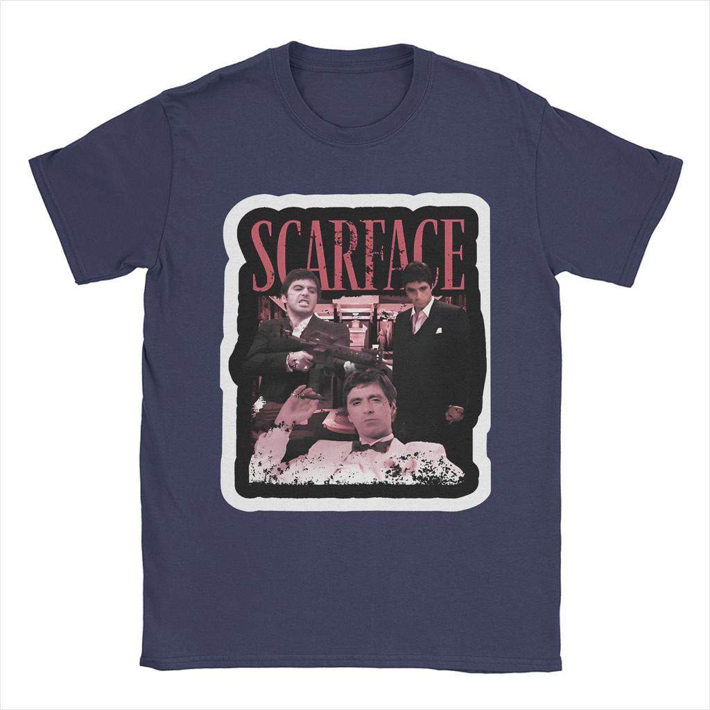 Mens Womens Scarface T Shirt Cotton Print T-Shirt  Clothing Outfits