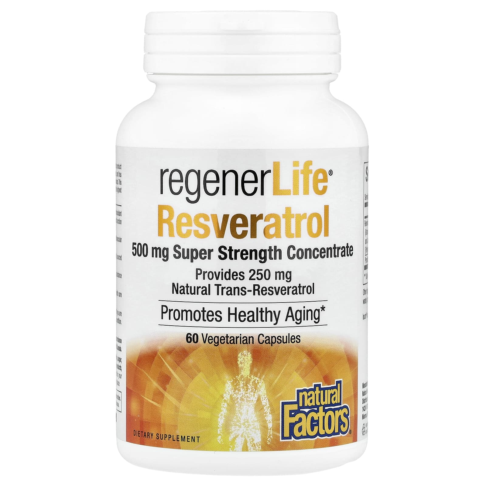 

Regenerlife® Resveratrol, 500Mg, 60 Veggie Caps