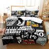 3D Printed Arctic Monkeys Music Band Bedding Set Duvet Cover Bed Set Quilt Cover Pillowcase Comforter King Queen Size Boys Adult