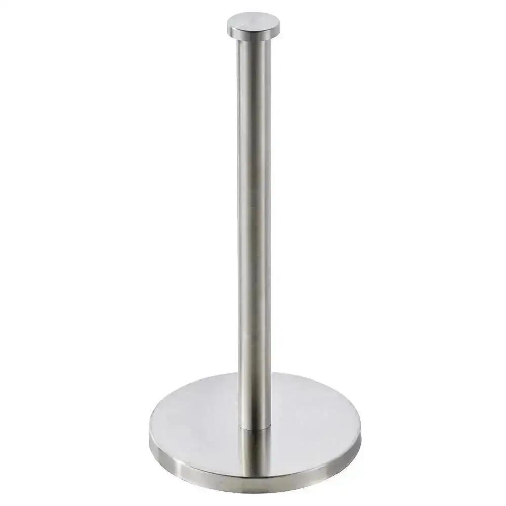 Nowy 2025 Nowy 1-częściowy Zupełnie Nowy Pionowy Podłogowy Uchwyt na Ręczniki Papierowe ze Stali Nierdzewnej, Folia Plastikowa, Dekoracja Domu do 1