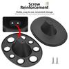 Circular Inserting Salon Barber Comb Storage Stand Round Rolling Display Stand  Barber Shop