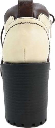 Yosuke Platform Sandals 2810102 Women's Ivory Combination Sandals, Sizes 24.0cm-24.5cm