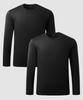 ARMEDES [2Pack] Functional Honeycomb Cool Long Sleeve T-Shirt Ar-204 (4 Colors) (Type A)