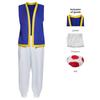 Costume da Cosplay di Mario Bros Comodo Unisex Uniforme Fantasy Per Halloween