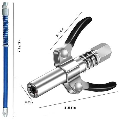 High-pressure Grease Lock Clamp Stainless Steel Grease Filling Tool Manual Electric Pneumatic