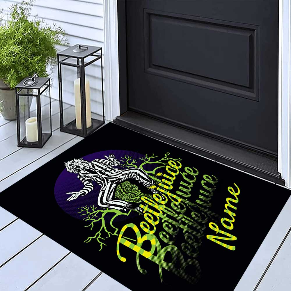 Warnermedia (5) Customize your name rug, office chair cushion, home bedroom living room gift.