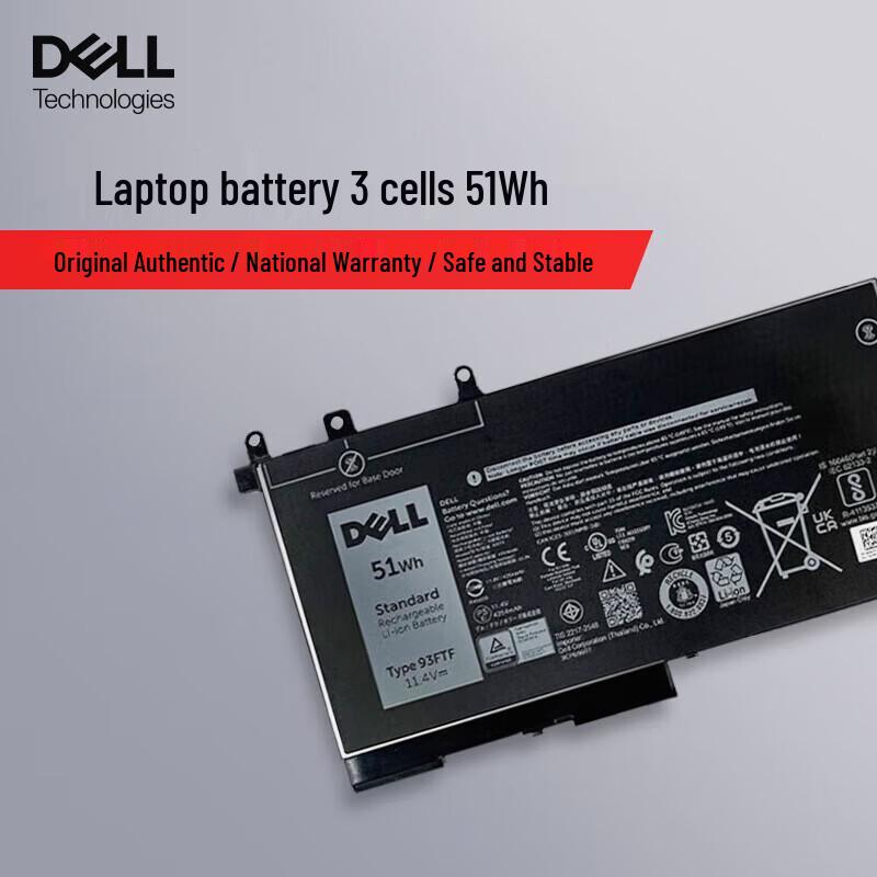 Dell Original Laptop Battery 93FTF-Z
