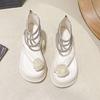 Fashion 2025 Designers Women Summer Sandals Open Toe 8CM Platform Wedge Sneakers Women Casual Shoes Beach Sandálias Das Mulheres