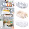 Easily Organize Countertop Organizer Rotating Design Fridge Organizer  Bathroom Cabinet