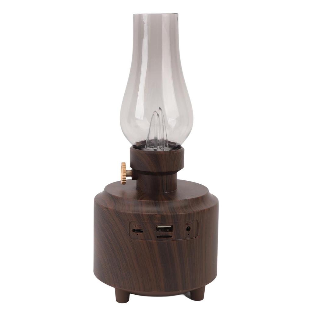 Speaker Vintage Table Lamp Support USB Memory Card   Input Wireless Speaker for Bedroom Bar