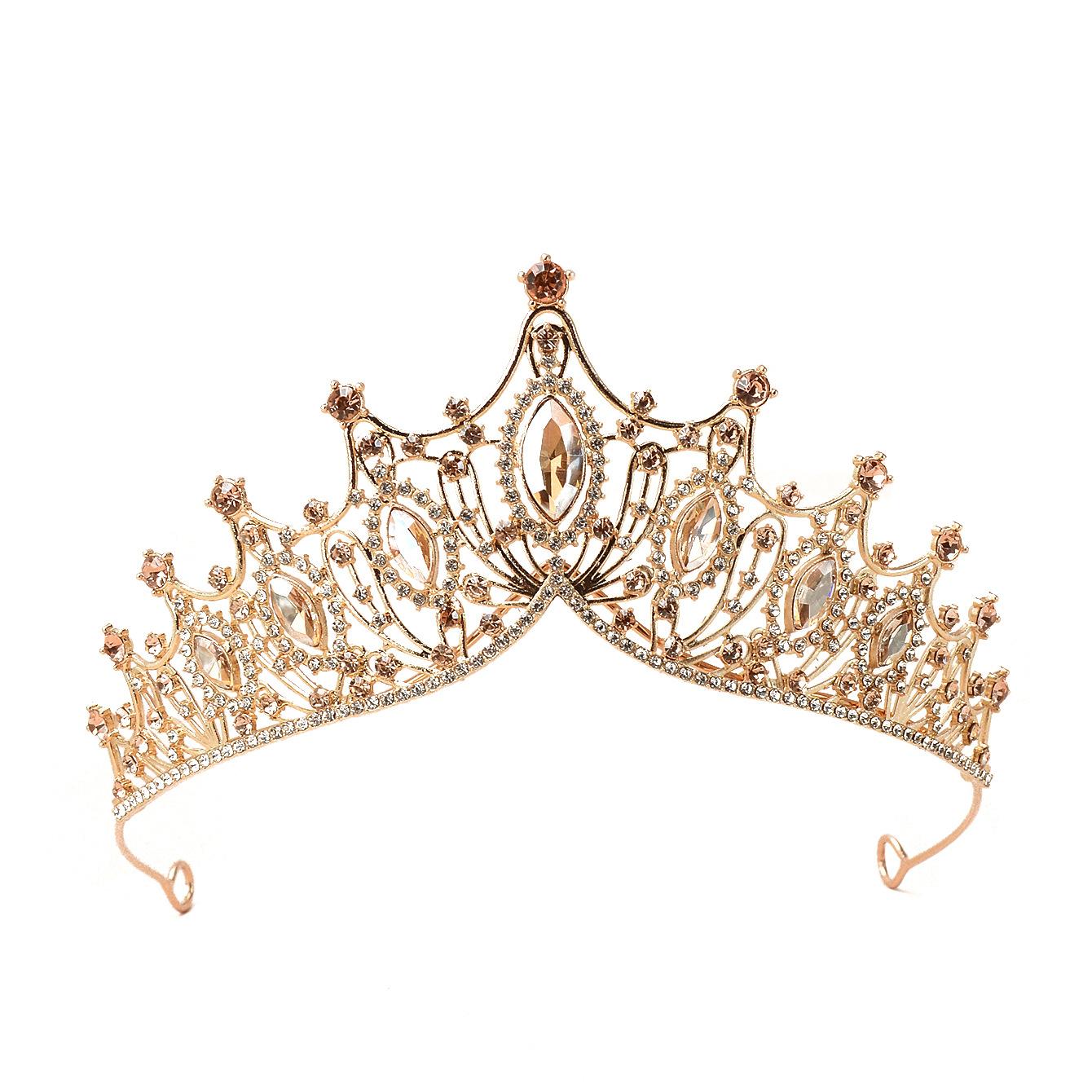 

Невеста свадьба барокко головной убор аксессуары для волос корона свадебное платье представление банкет представление украшения аксессуары