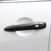 For Nissan JUKE F16   Luxurious Chrome Carbon Fiber Door Handle Covers protector Stickers Car Decal Styling Accessories